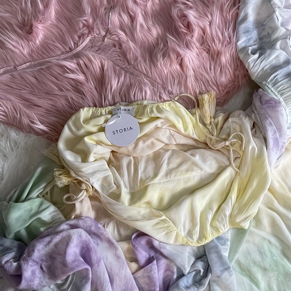 LAST ONE! Storia's MOST POPULAR Pastel Tie Dye Maxi W/TONS of Luscious Fabric - Picture 12 of 16